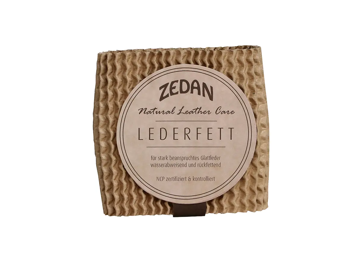 Siglmühle produkte ZEDAN Lederfett Verpackung